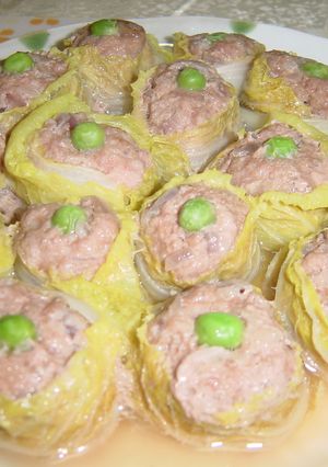しゅうまいの白菜巻き♪-レシピのメイン写真