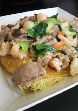 中華風あんかけかた焼きそば-レシピのメイン写真