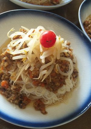ジャージャー素麺-レシピのメイン写真