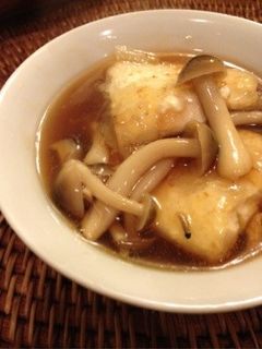 『とろーりあんかけ 揚げ出し豆腐』-レシピのメイン写真