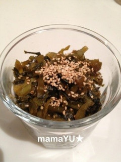 アレンジ出来る高菜炒め-レシピのメイン写真