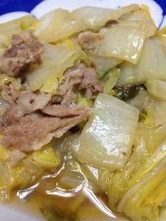 豚肉と白菜炒め-レシピのメイン写真