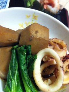 里芋とイカの煮物-レシピのメイン写真