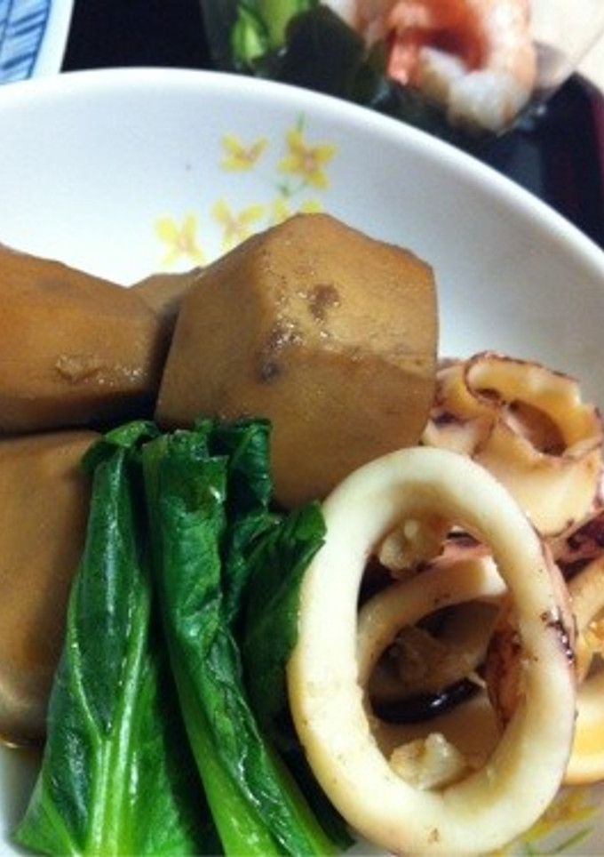 里芋とイカの煮物-レシピのメイン写真