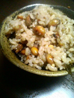 プレ農家めし◆簡単おいしい!大豆ご飯茶飯-レシピのメイン写真