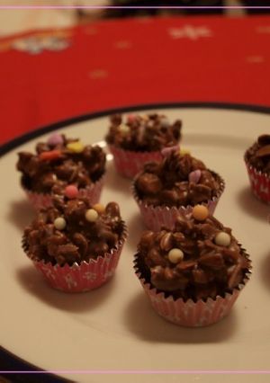 シリアルで!ちょー簡単クランチチョコ☆-レシピのメイン写真