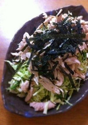 さっぱり*♥鶏むね肉の柚子胡椒サラダ♡-レシピのメイン写真