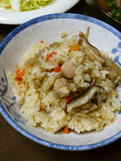 かしわ飯(炊き込み)-レシピのメイン写真