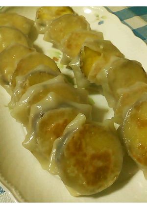 ★手抜き万歳★おやつに♪さつまいも焼餃子-レシピのメイン写真