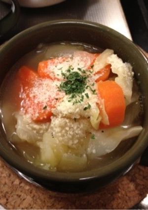 常備野菜で作れる お手軽 野菜スープ ♬-レシピのメイン写真