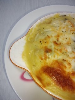 玄米ご飯とシチューでドリア-レシピのメイン写真