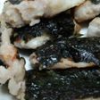 里芋とイカの煮物の礒辺焼き