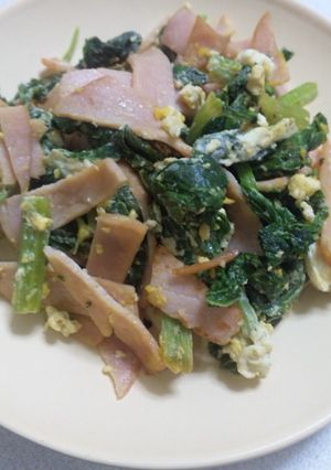 セロリの葉でおべんとうおかず-レシピのメイン写真