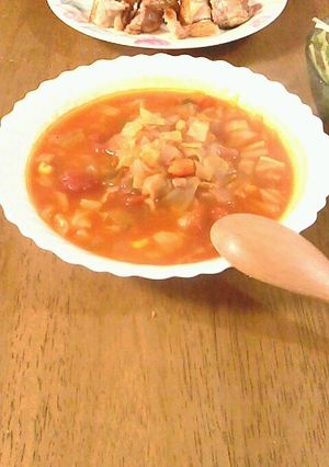 ミネストローネ風スープ-レシピのメイン写真