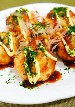 ☆ごま油でかりっと♬たこ焼き☆-レシピのメイン写真