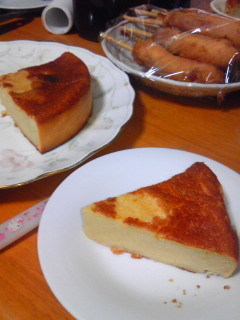 FPで簡単バナナチーズケーキ♪-レシピのメイン写真