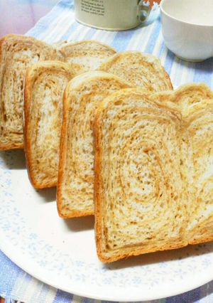 HB＊早焼き キャラメル味のマーブルパン-レシピのメイン写真