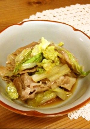 シンプル☆白菜と豚のうま煮☆-レシピのメイン写真
