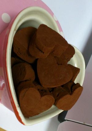 ♥バレンタイン♥超簡単生チョコ♥-レシピのメイン写真