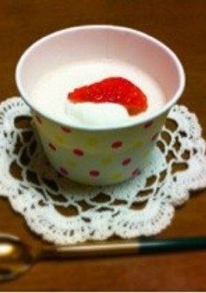 ■苺のババロア■-レシピのメイン写真
