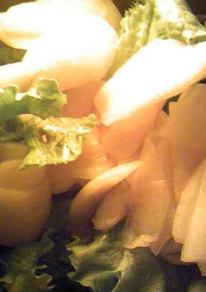大根の漬物とレタスのポン酢和え-レシピのメイン写真