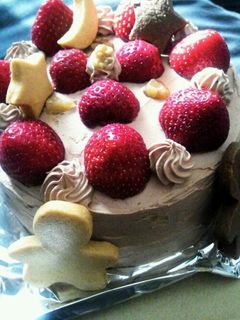 チョコクリーム好きのしっとりチョコケーキ-レシピのメイン写真