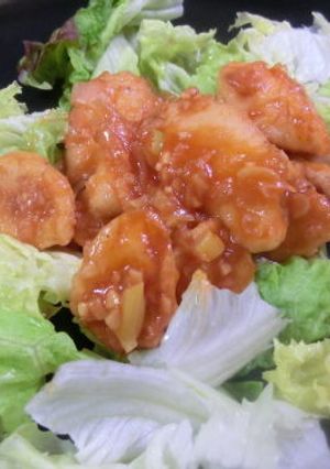 鶏胸肉で鶏チリ-レシピのメイン写真
