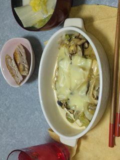 豆腐味噌マヨグラタン-レシピのメイン写真