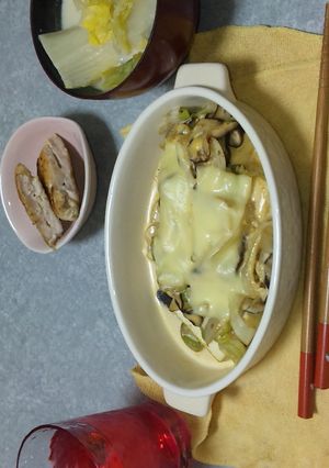 豆腐味噌マヨグラタン-レシピのメイン写真