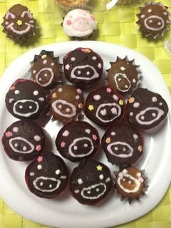 ブタ顔チョコ 中学生の娘のバレンタイン-レシピのメイン写真