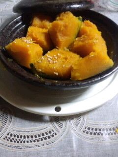 タジン鍋でカボチャの煮物-レシピのメイン写真