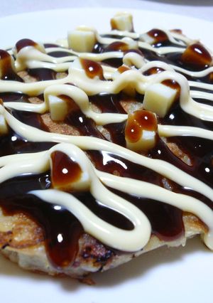 スマートチーズでお好み焼き-レシピのメイン写真