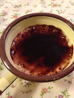 とろとろチーズプリン チョコソースがけ-レシピのメイン写真