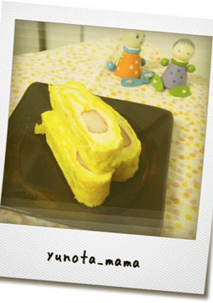 お弁当に♪玉子焼きinかにかま-レシピのメイン写真