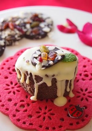 バレンタインに簡単チョコケーキ-レシピのメイン写真