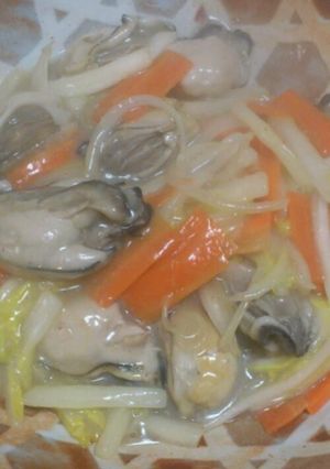 ★牡蠣の八宝菜-レシピのメイン写真