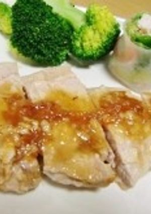 豚肉の塩麹焼きマーマレードソース-レシピのメイン写真