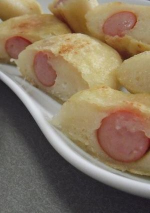 お腹に優しい！ウィンナー入りおから餅★-レシピのメイン写真