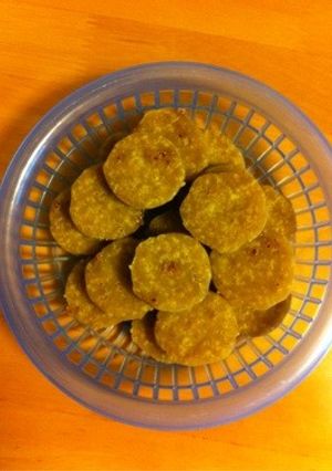 米粉と黒砂糖と菜種油クッキー-レシピのメイン写真