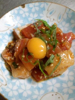 まぐろのコチュジャンあえ-レシピのメイン写真