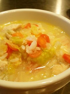 野菜たっぷり☆塩糀鶏の食べるスープ♪-レシピのメイン写真