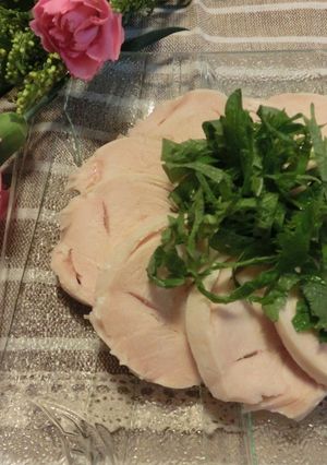鶏胸肉で、♥簡単ハム♥-レシピのメイン写真