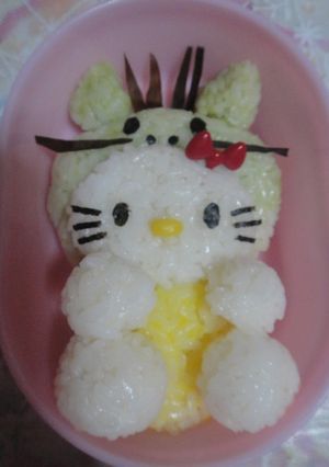 2012年 辰キティちゃん弁当-レシピのメイン写真