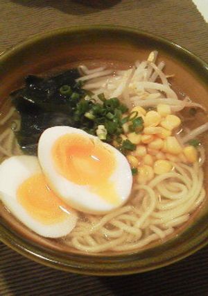 あっさり鳥塩うまら〜めん-レシピのメイン写真