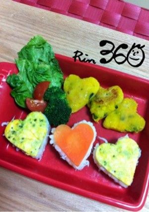 離乳食後期 バレンタインランチ♡-レシピのメイン写真