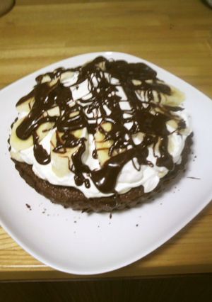 黄金タッグ☆チョコバナナタルト-レシピのメイン写真