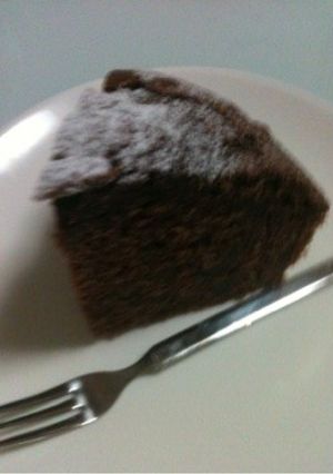 ちょー早！あずきココアケーキ☆-レシピのメイン写真