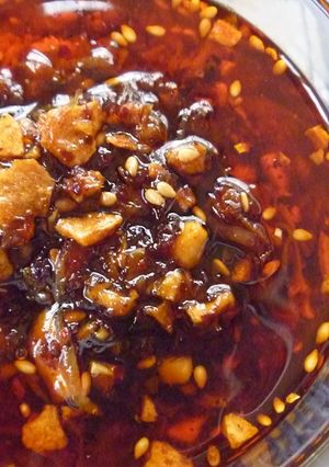 自家製海鮮食べるラー油-レシピのメイン写真