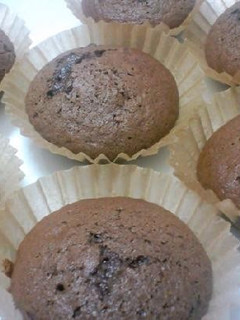 シンプル♥チョコマフィン-レシピのメイン写真