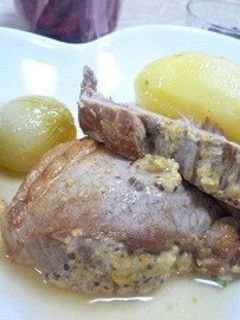 豚ロースマスタード風味煮-レシピのメイン写真